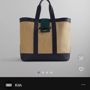 KITH raffia tote